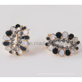 Oval-Shaped Fashion Design Earrings